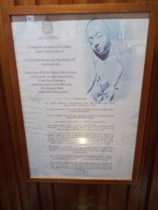 Historia de la imagen bendecida por Benedicto XVI en Guadalupe