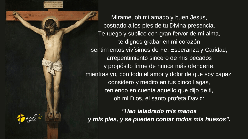 Oración a Jesús Crucificado
