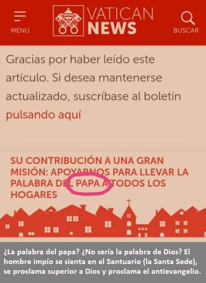 El que te lleva al Infierno es...