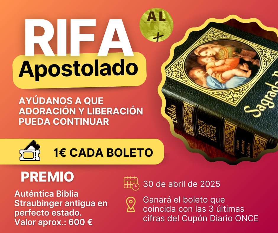 Rifa en AyL, gana una Biblia Straubinge