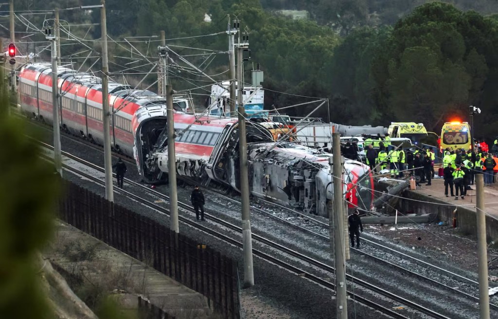 Accidente tren España